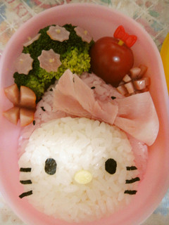 キャラ弁 苺キティちゃん-レシピのメイン写真