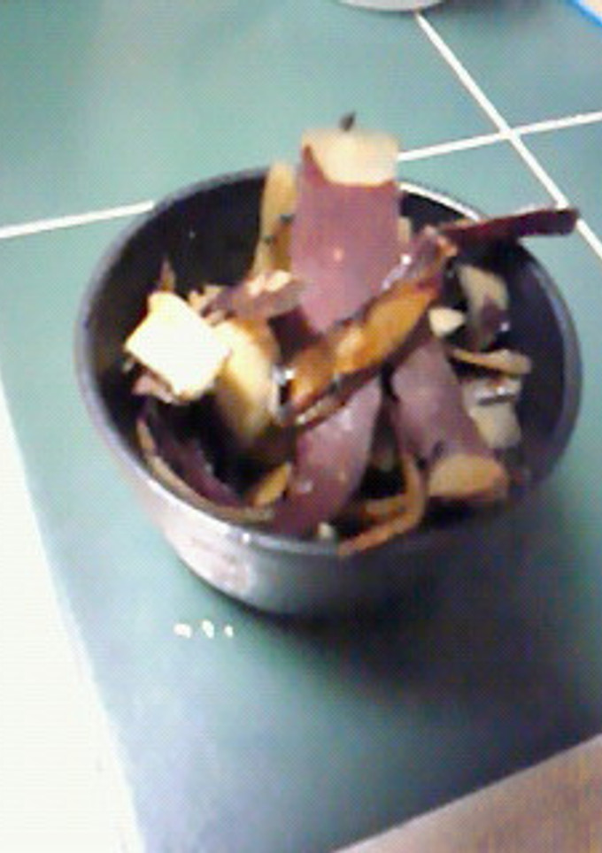 エコエコ♪さつまいもの皮キンピラ☆-レシピのメイン写真