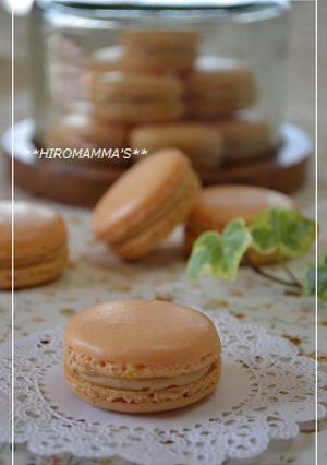 ＊＊キャラメルマカロン＊＊-レシピのメイン写真