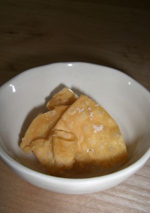 餃子の皮でパリッとおつまみ☆-レシピのメイン写真