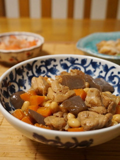 *お袋の味*鶏肉とこんにゃくの煮物*-レシピのメイン写真