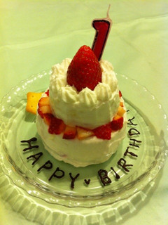 1歳の誕生日に☆バースデーケーキ♪-レシピのメイン写真