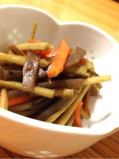 きんぴらごぼう-レシピのメイン写真