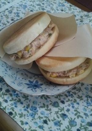 ツナマヨコーチーマフィン-レシピのメイン写真
