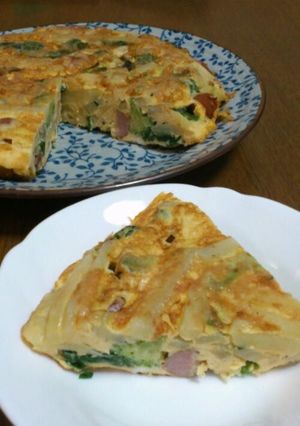 ★たっぷり野菜のケーキオムレツ-レシピのメイン写真