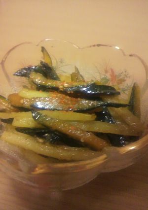 捨てないで野菜の皮のきんぴら-レシピのメイン写真