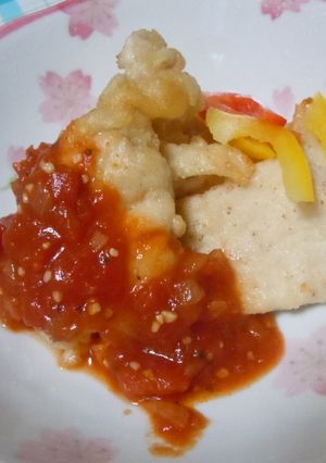節約♪鶏むね肉のトマトソース-レシピのメイン写真