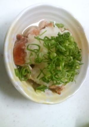 簡単♪さっぱり！鶏もものネギおろし掛け-レシピのメイン写真