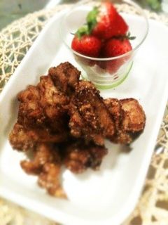 塩麹で*鶏のニンニク風味唐揚げ*ポリ袋-レシピのメイン写真