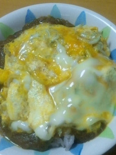 残ったカレーでカレー丼!-レシピのメイン写真