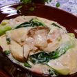 簡単❤青梗菜&エリンギ&ハムのクリーム煮