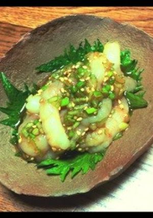 甘エビのゴマネギ和え-レシピのメイン写真