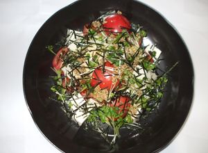 豆腐サラダ♪簡単レシピ喉の渇きに-レシピのメイン写真