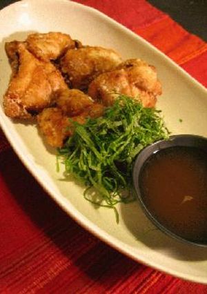 鶏唐揚げのオリエンタルディップ-レシピのメイン写真