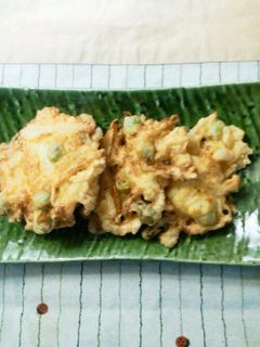 簡単☆長芋としお豆のふわふわ揚げ-レシピのメイン写真