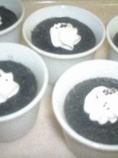 ☆卵使わず黒ゴマプリン♪☆-レシピのメイン写真