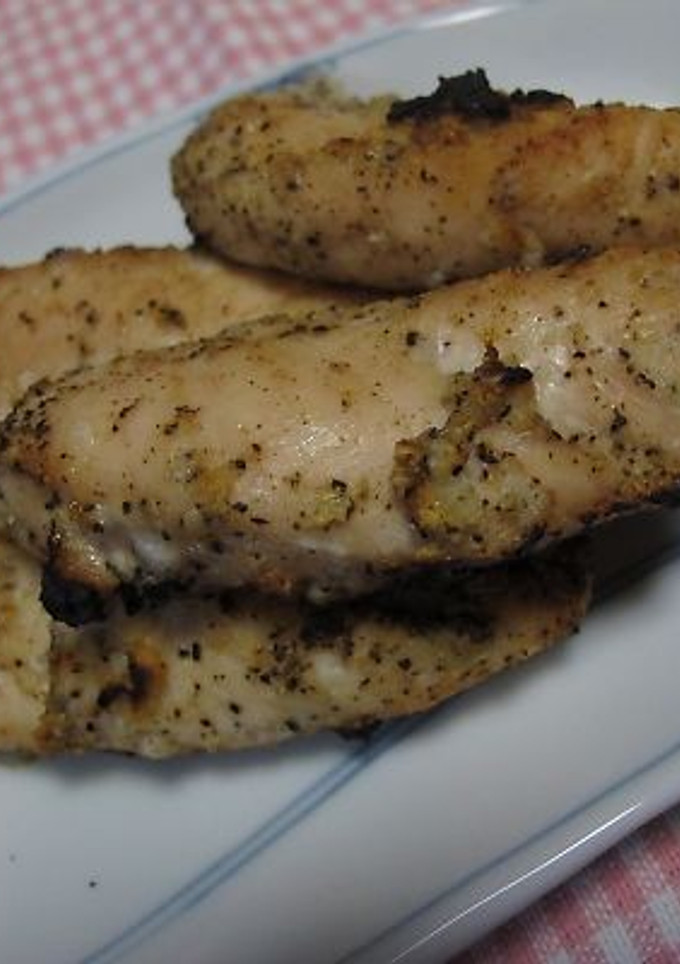 鶏ささみのさっぱり焼き-レシピのメイン写真
