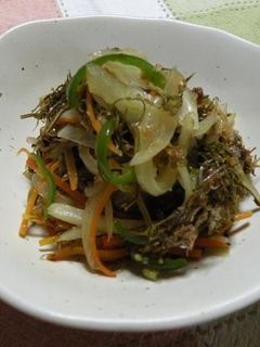 3種野菜とねこぶまんまの☆塩麹炒め-レシピのメイン写真