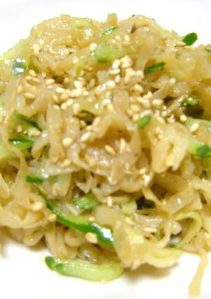 簡単中華前菜☆クラゲの酢のもの☆-レシピのメイン写真