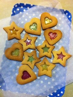 ☆クリスマスに♬ステンドグラスクッキー☆-レシピのメイン写真