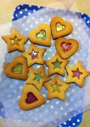 ☆クリスマスに♬ステンドグラスクッキー☆-レシピのメイン写真
