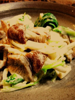 うるいと、なめこの味噌マヨネーズ和え-レシピのメイン写真