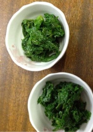 わさび菜のポン酢和え-レシピのメイン写真