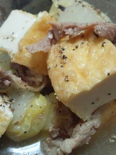 簡単ヘルシー!白菜と豚肉の煮びたし-レシピのメイン写真