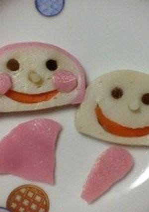 ひな祭りに、かまぼこアートでシンプルに-レシピのメイン写真
