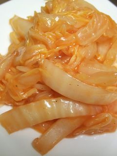 超カンタン!白菜のトロ〜リケチャップ炒め-レシピのメイン写真