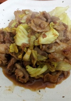 簡単！豚肉の照り照り炒め☆-レシピのメイン写真