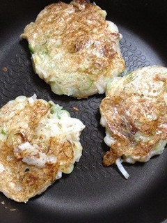ホットプレートde熱々もっちりネギ焼き-レシピのメイン写真