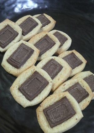 HMで板チョコホワイトクッキー♪-レシピのメイン写真