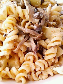 明太子ときのこのマヨパスタ-レシピのメイン写真