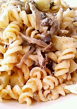 明太子ときのこのマヨパスタ-レシピのメイン写真