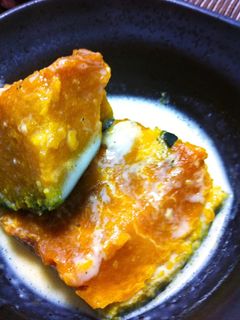 くりかぼちゃの豆乳煮-レシピのメイン写真