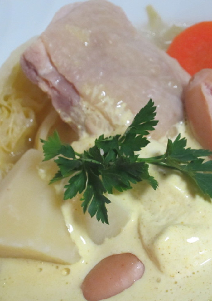 鶏肉と野菜のポトフ～カレークリーム風味～-レシピのメイン写真