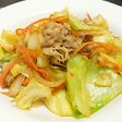 定食屋さん風オイスターカレー野菜炒め