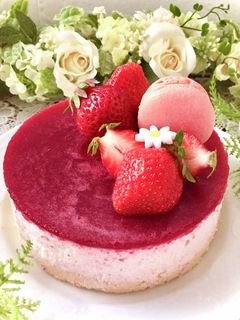 ❤いちごムースケーキ❤-レシピのメイン写真