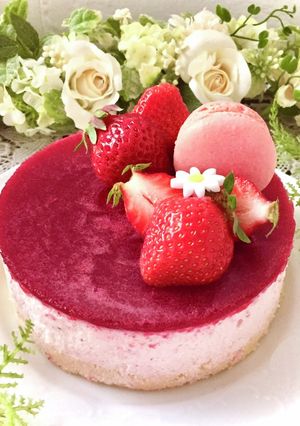 ❤いちごムースケーキ❤-レシピのメイン写真