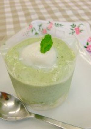 青じそ風味のヨーグルトケーキ-レシピのメイン写真