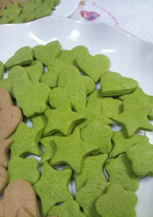 甘さひかえめ＊サクサク＊抹茶クッキー-レシピのメイン写真