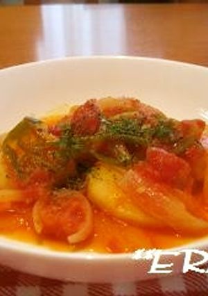 タラとじゃがいものトマト煮～♪♪-レシピのメイン写真