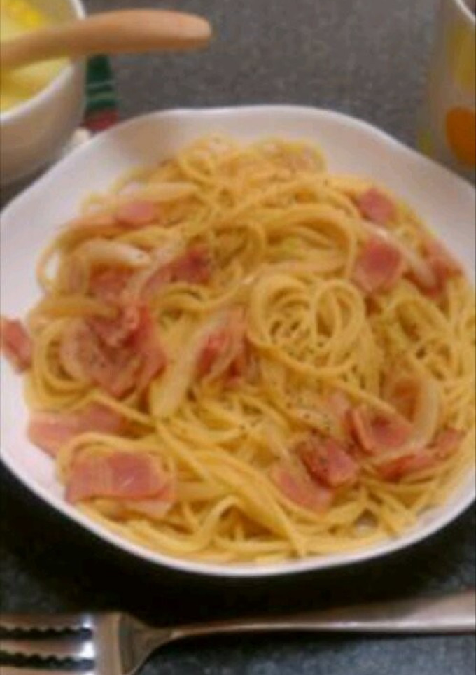かんたんランチ 和風しょうゆパスタ-レシピのメイン写真