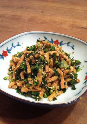 簡単！大根の葉と油揚の炒め物★混ぜご飯も-レシピのメイン写真