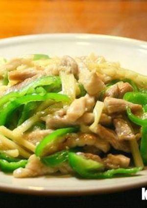 減塩・低たんぱく　【青椒肉絲】-レシピのメイン写真
