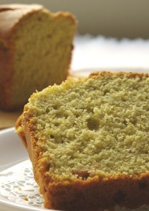 抹茶とホワイトチョコのパウンドケーキ-レシピのメイン写真
