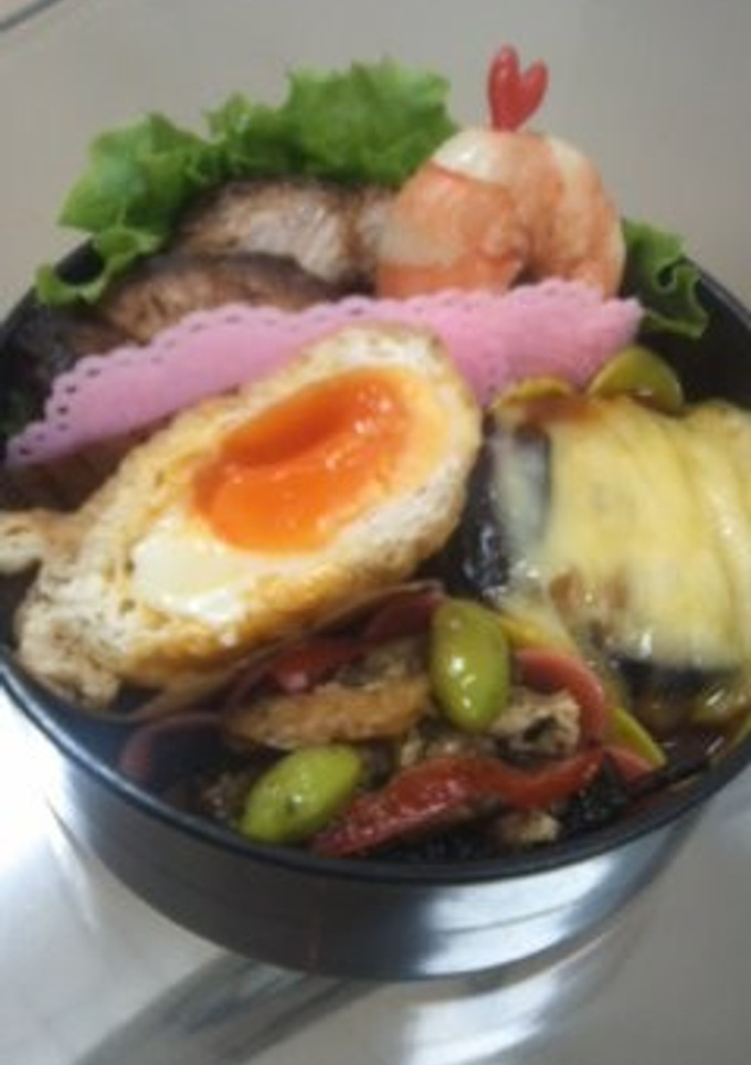 油揚げ袋の簡単！愛のたまご煮♪-レシピのメイン写真