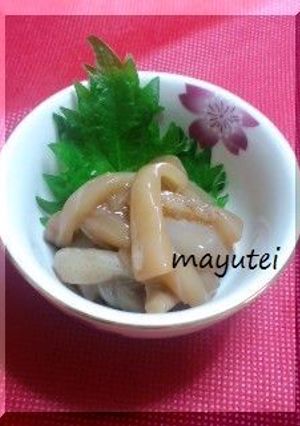 塩辛(醤油風味)-レシピのメイン写真