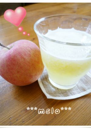 ホエー（乳清）の活用☆『りんご❤ホエー』-レシピのメイン写真